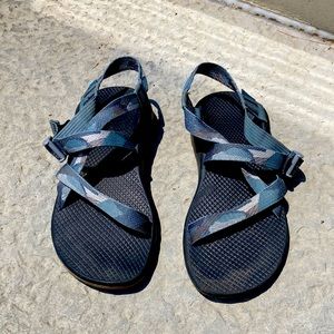 Blue Chaco Cloud Sandals